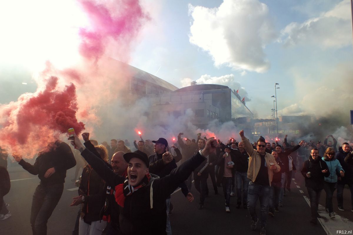 Voorbereidingen Excelsior - Feyenoord gestart