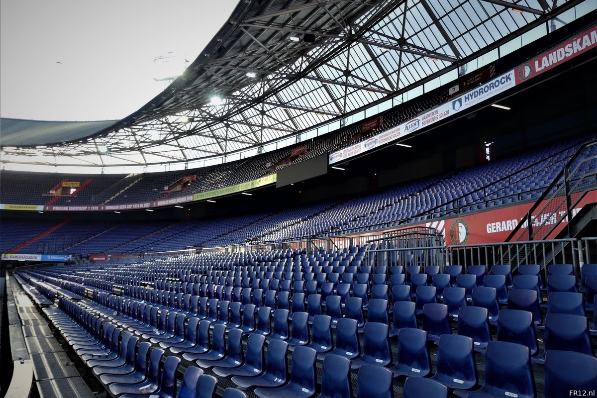 Maximaal 3000 supporters toegestaan bij Feyenoord - Sparta