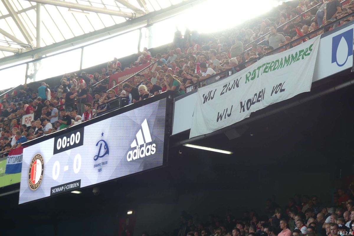 Fotoverslag Feyenoord - Dinamo Tbilisi online