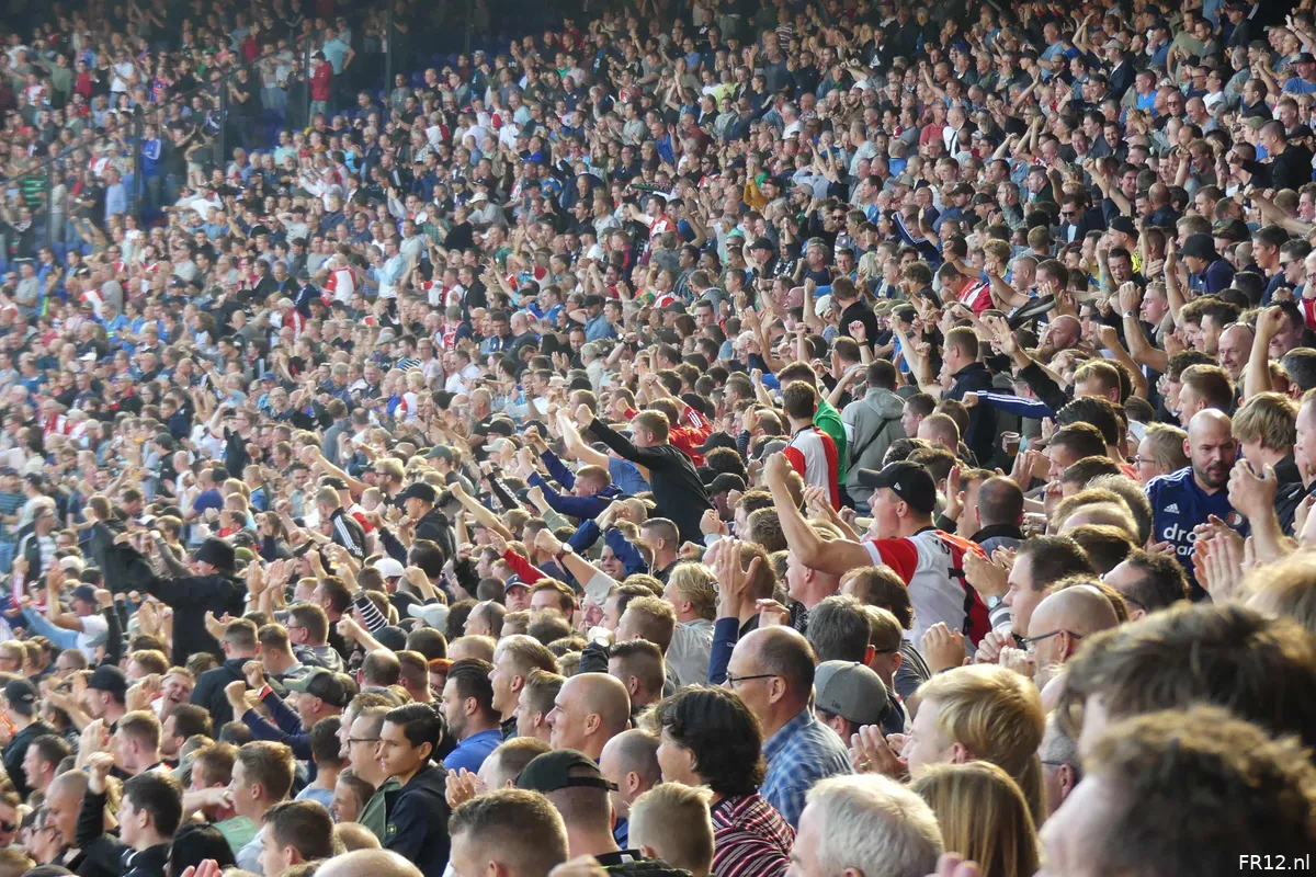 Vak S gesloten tijdens Feyenoord - ADO Den Haag