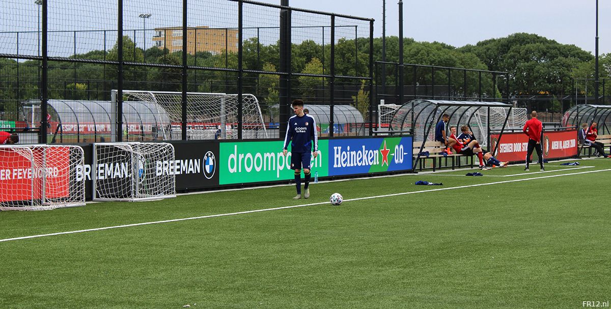 Talent Bernardo Silva traint mee bij Feyenoord Onder 21