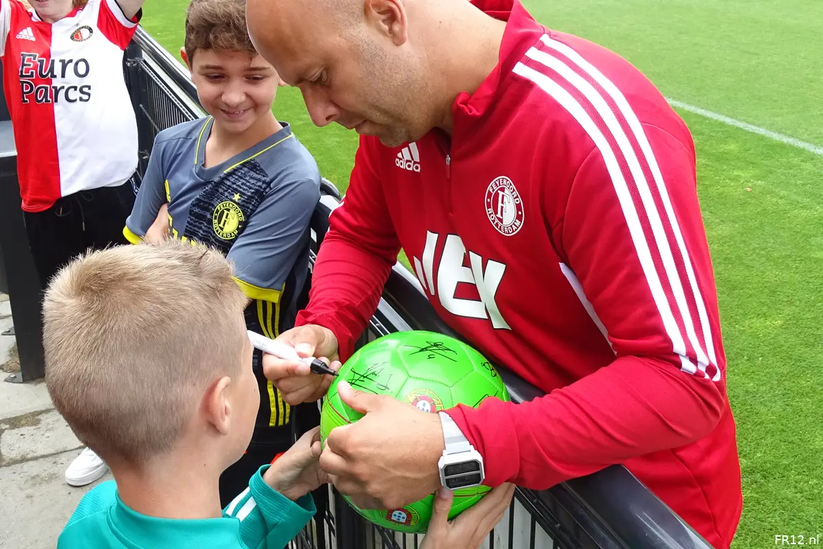 Fotoverslag openbare training Feyenoord online