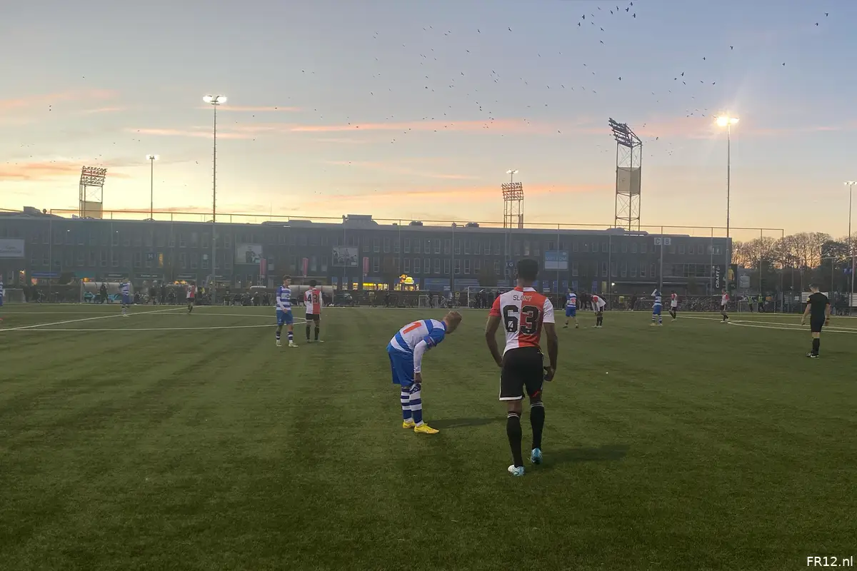 Feyenoord O21 onderuit op bezoek bij PEC Zwolle O21