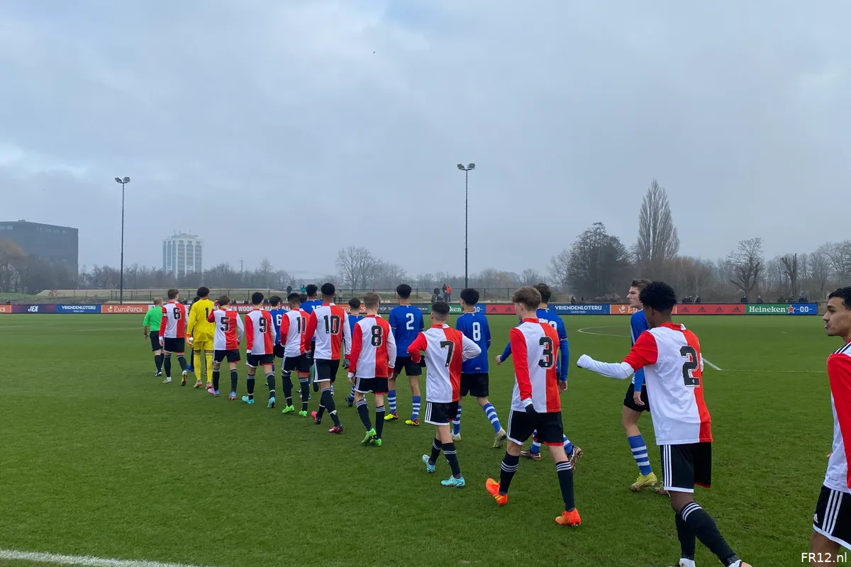 Feyenoord O17 wint eenvoudig van FC Eindhoven O17
