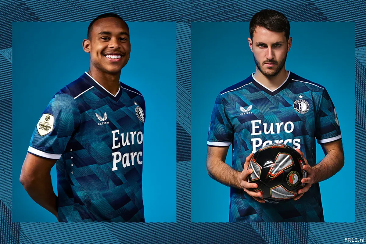 FOTO: Dit is het nieuwe uitshirt van Feyenoord