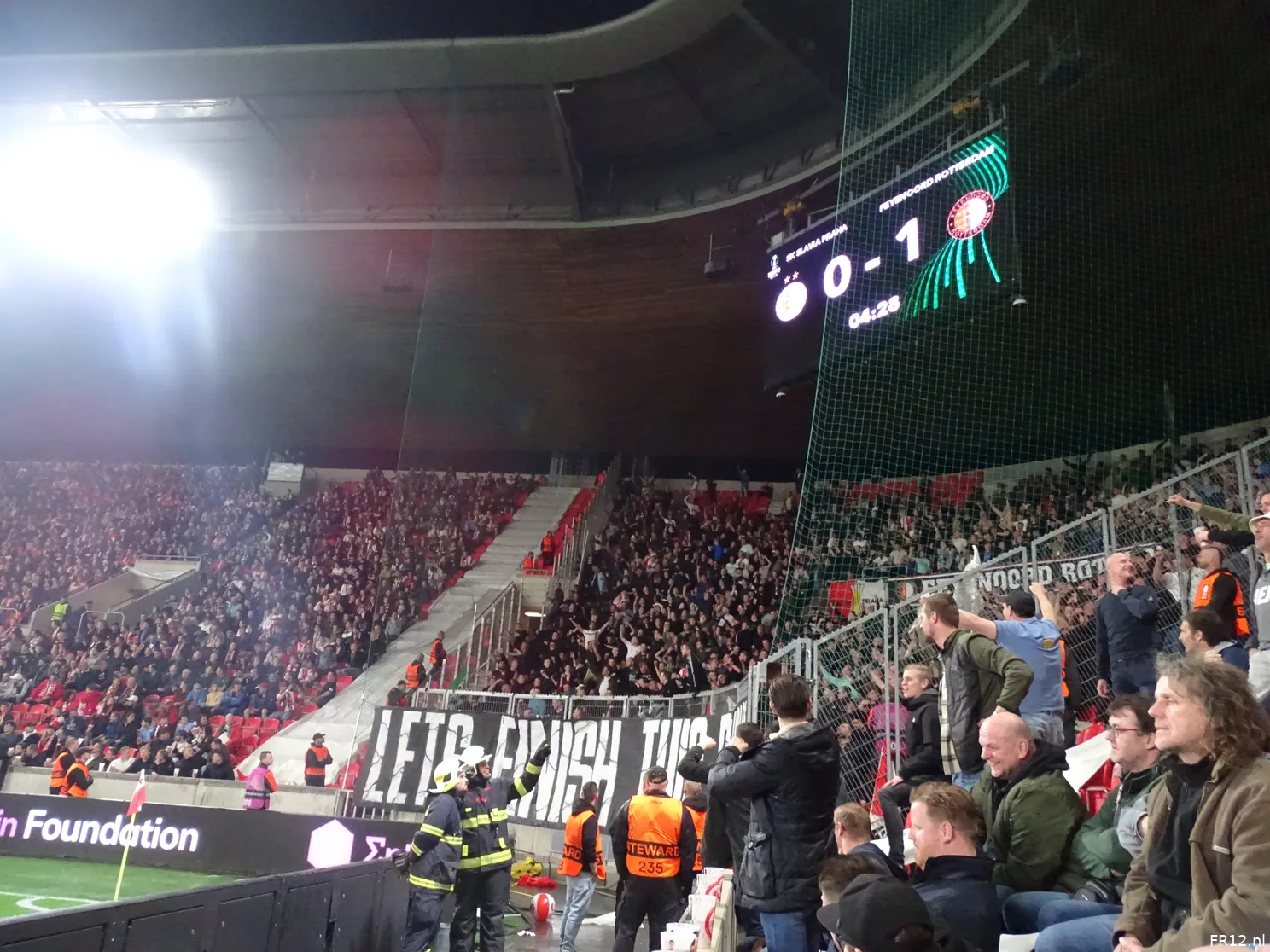 Fotoverslag Sk Slavia Praag - Feyenoord online
