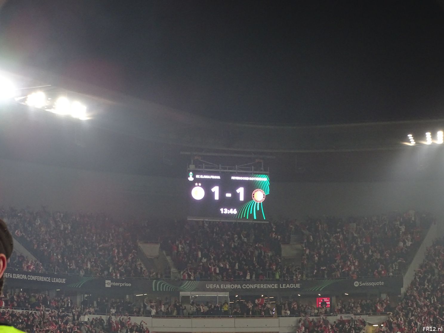 Fotoverslag Sk Slavia Praag - Feyenoord online