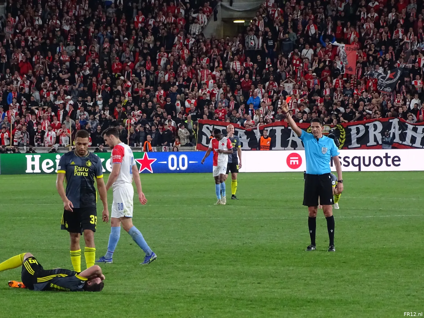 Fotoverslag Sk Slavia Praag - Feyenoord online