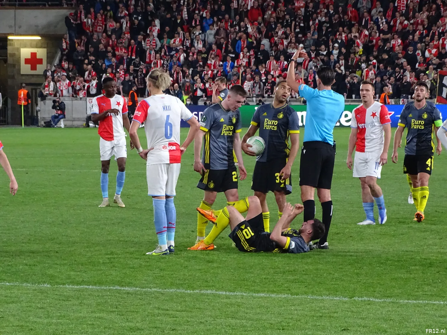Fotoverslag Sk Slavia Praag - Feyenoord online