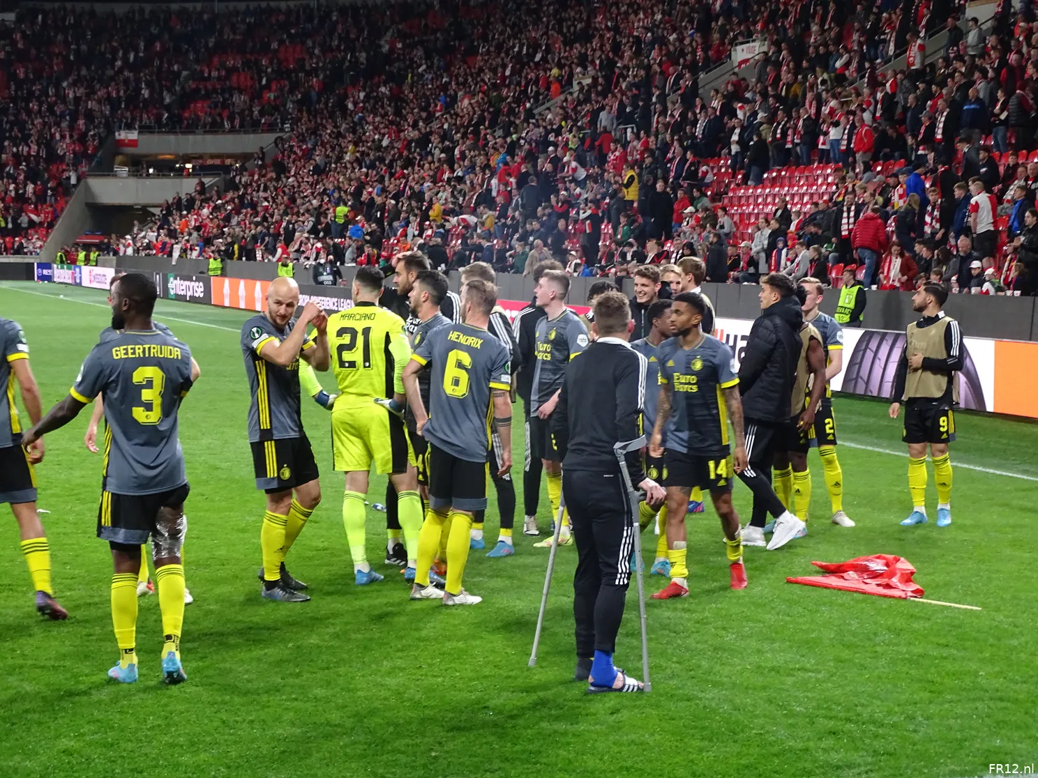 Fotoverslag Sk Slavia Praag - Feyenoord online
