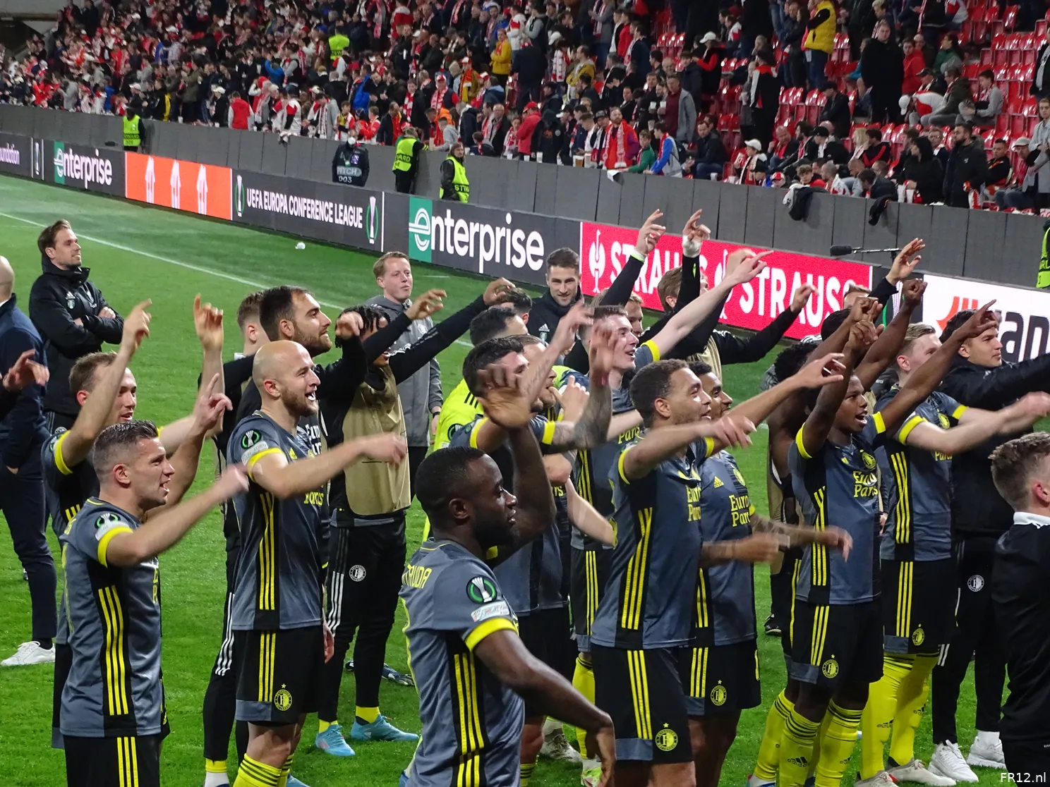 Fotoverslag Sk Slavia Praag - Feyenoord online