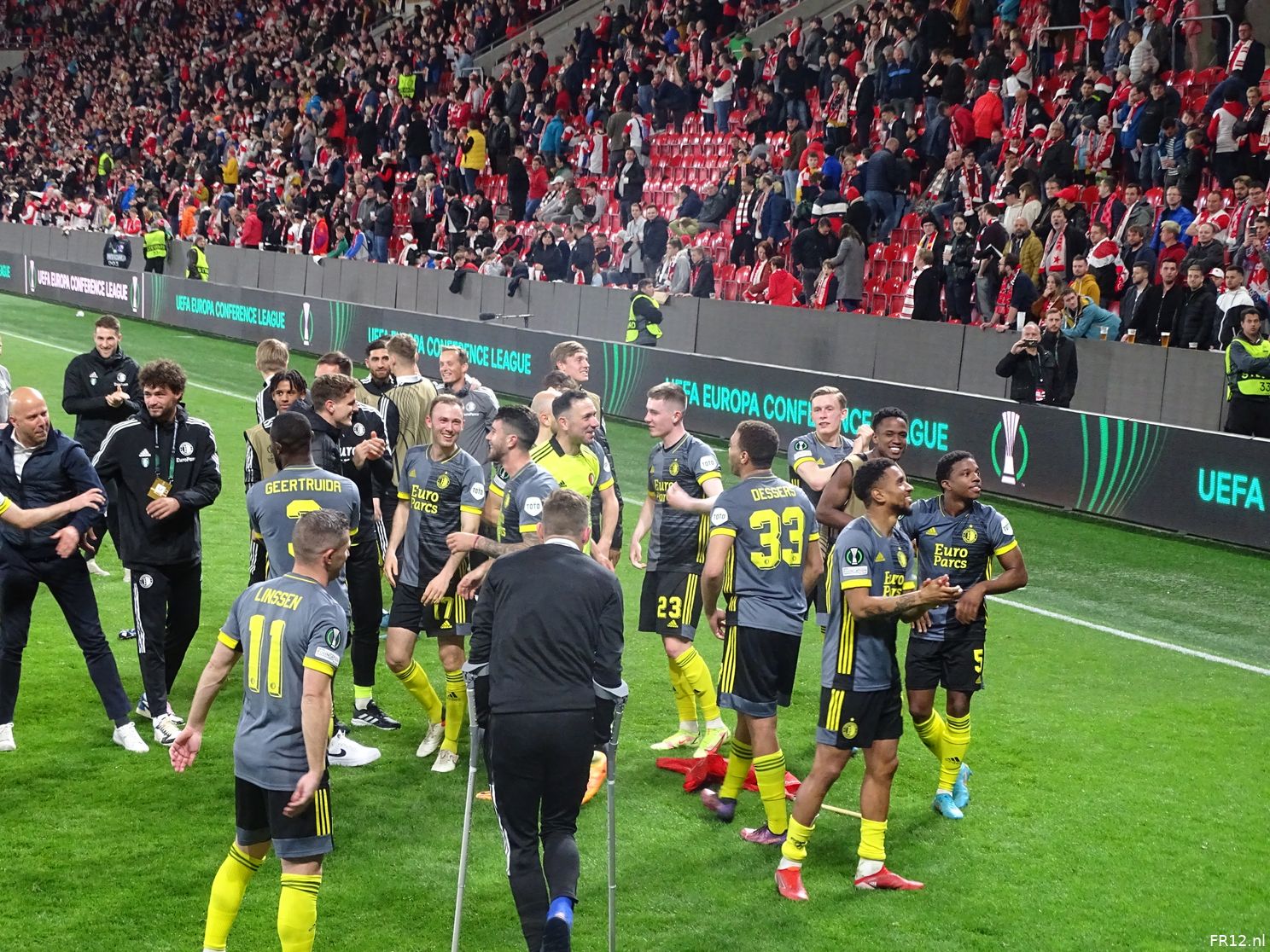 Fotoverslag Sk Slavia Praag - Feyenoord online