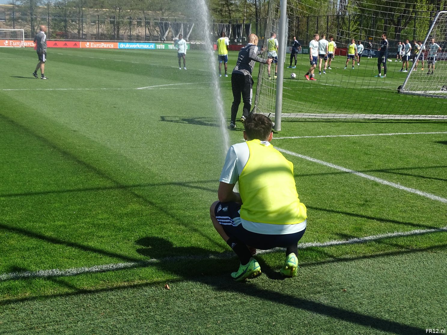 Fotoverslag woensdagochtend training online