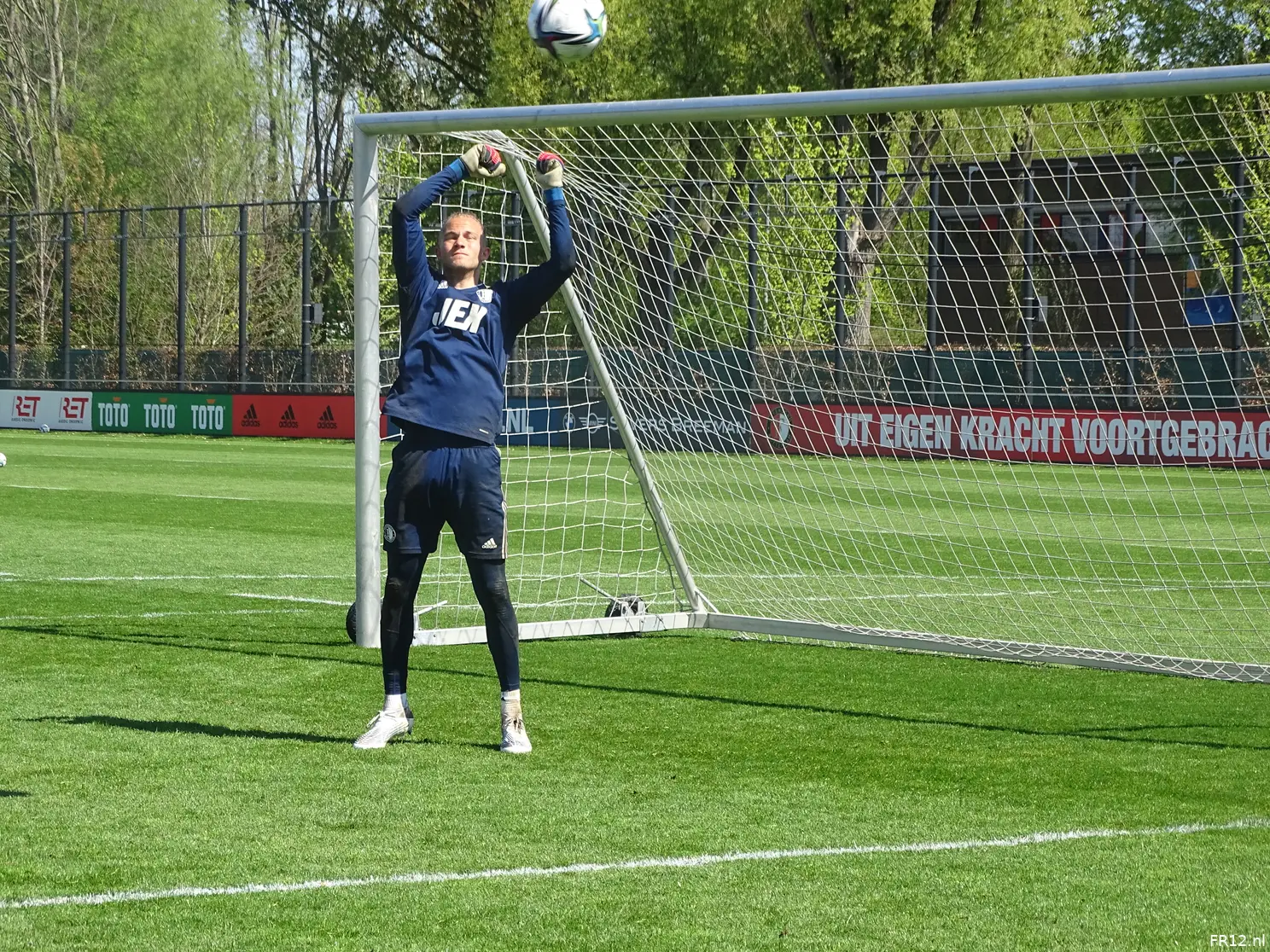 Fotoverslag woensdagochtend training online