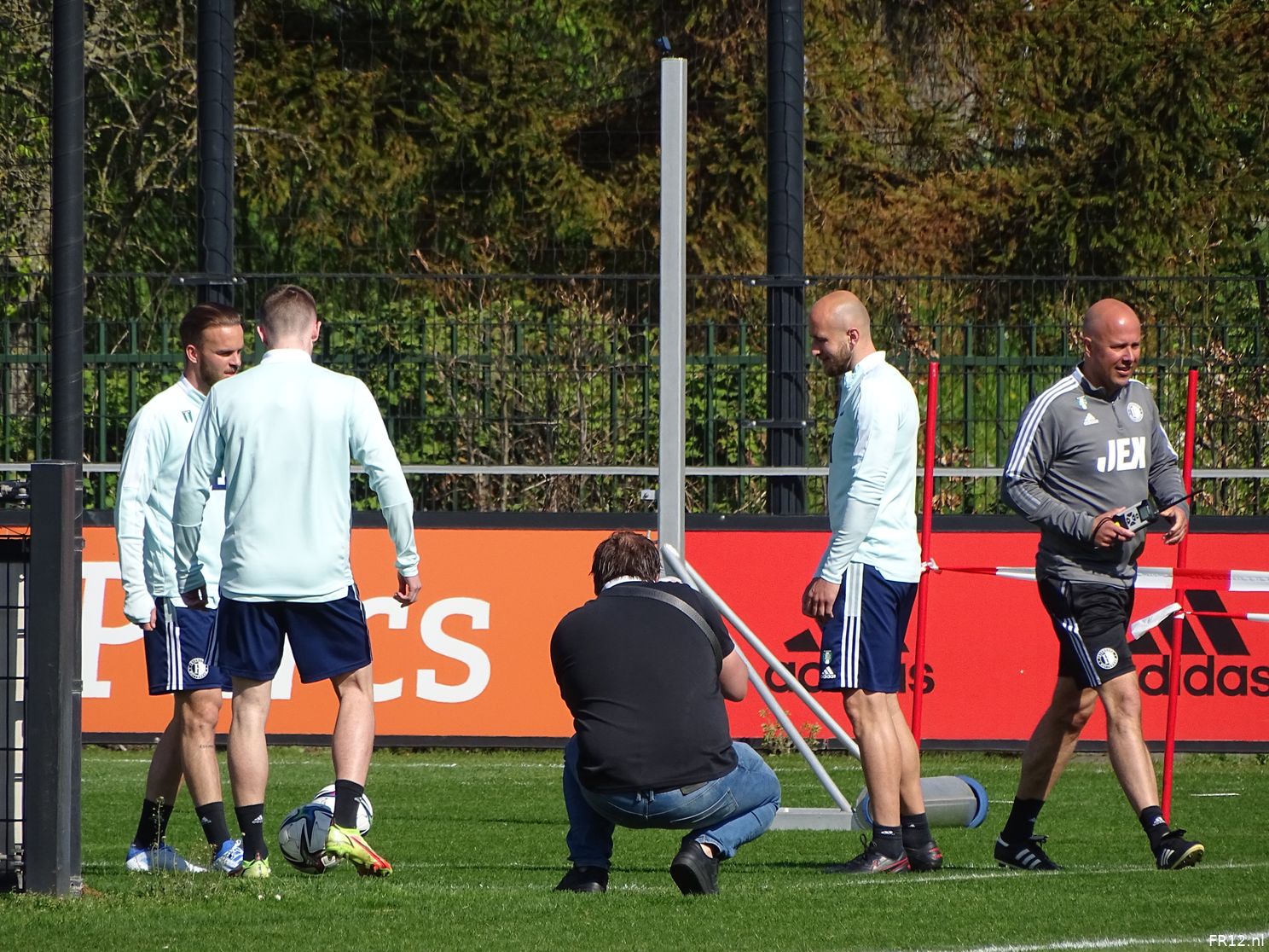 Fotoverslag woensdagochtend training online