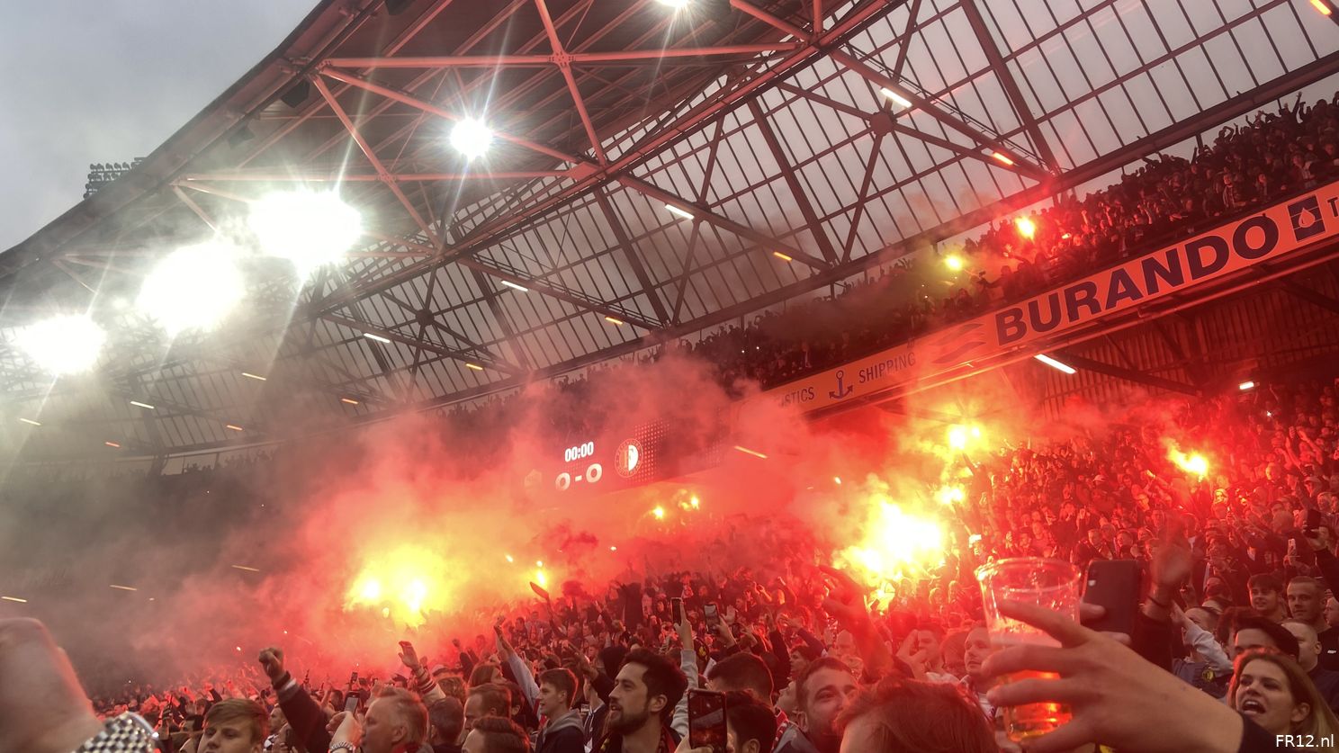 Fotoverslag AS Roma - Feyenoord online