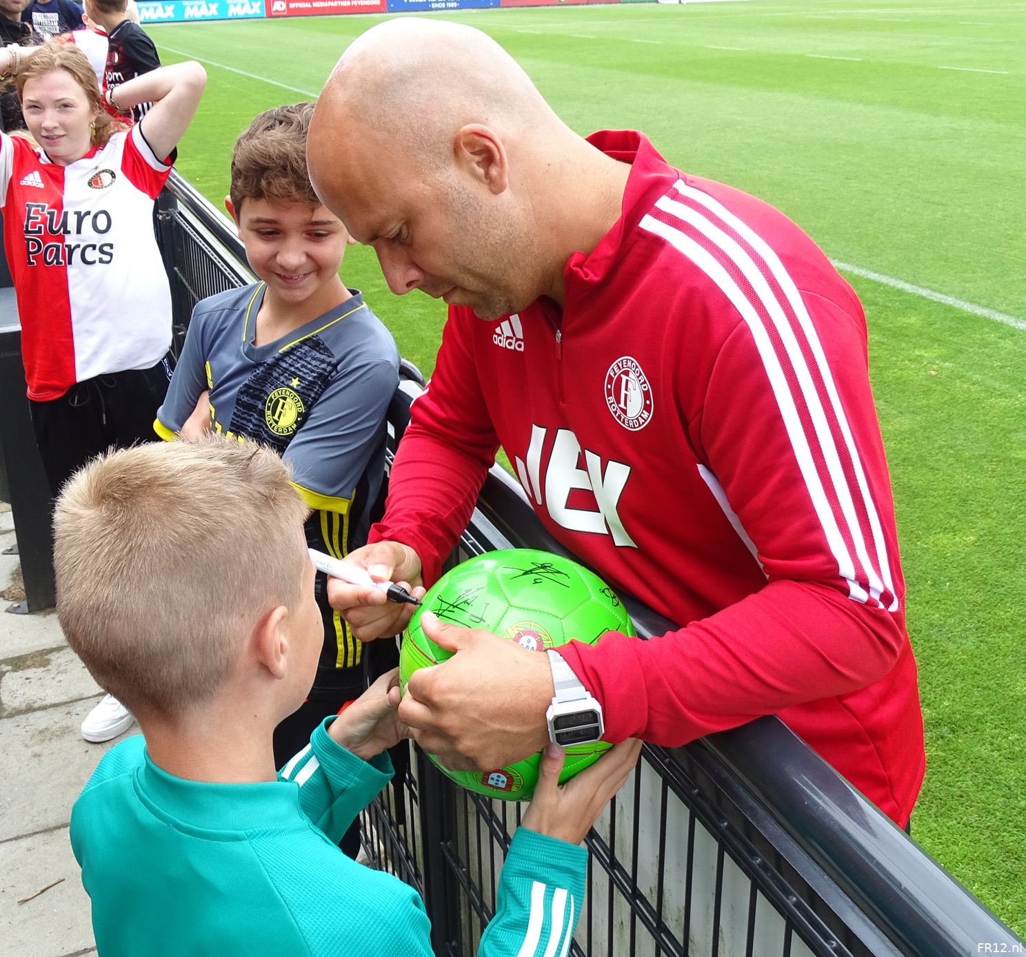 Fotoverslag openbare training Feyenoord online