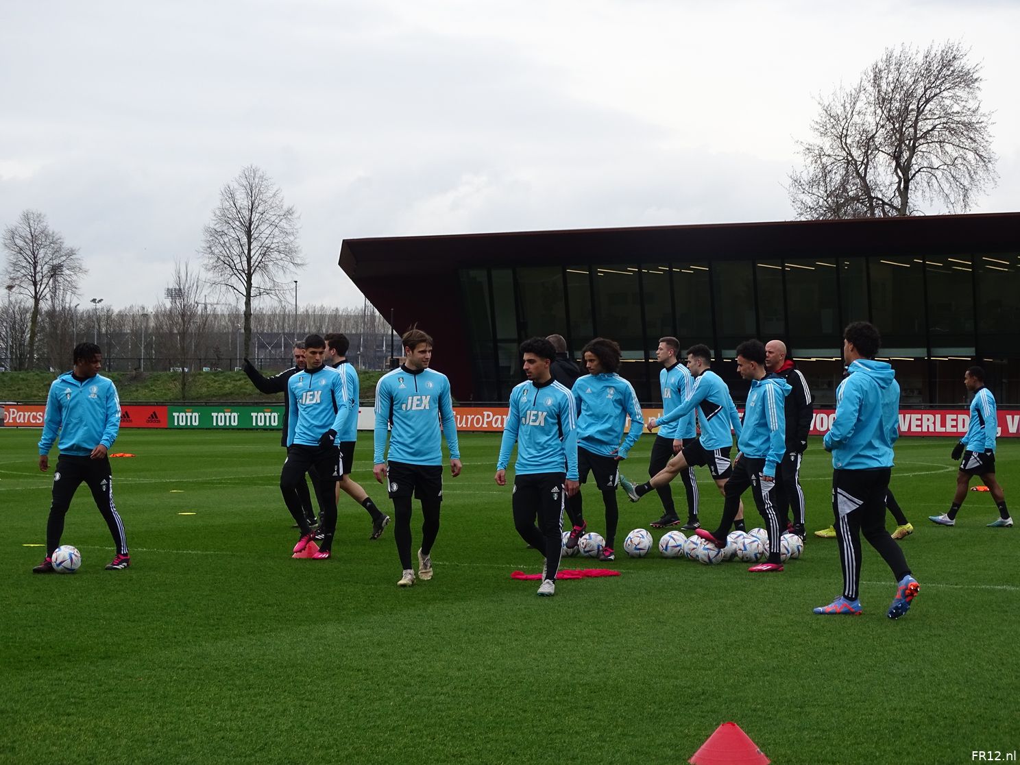Fotoverslag openbare dinsdag training Feyenoord online