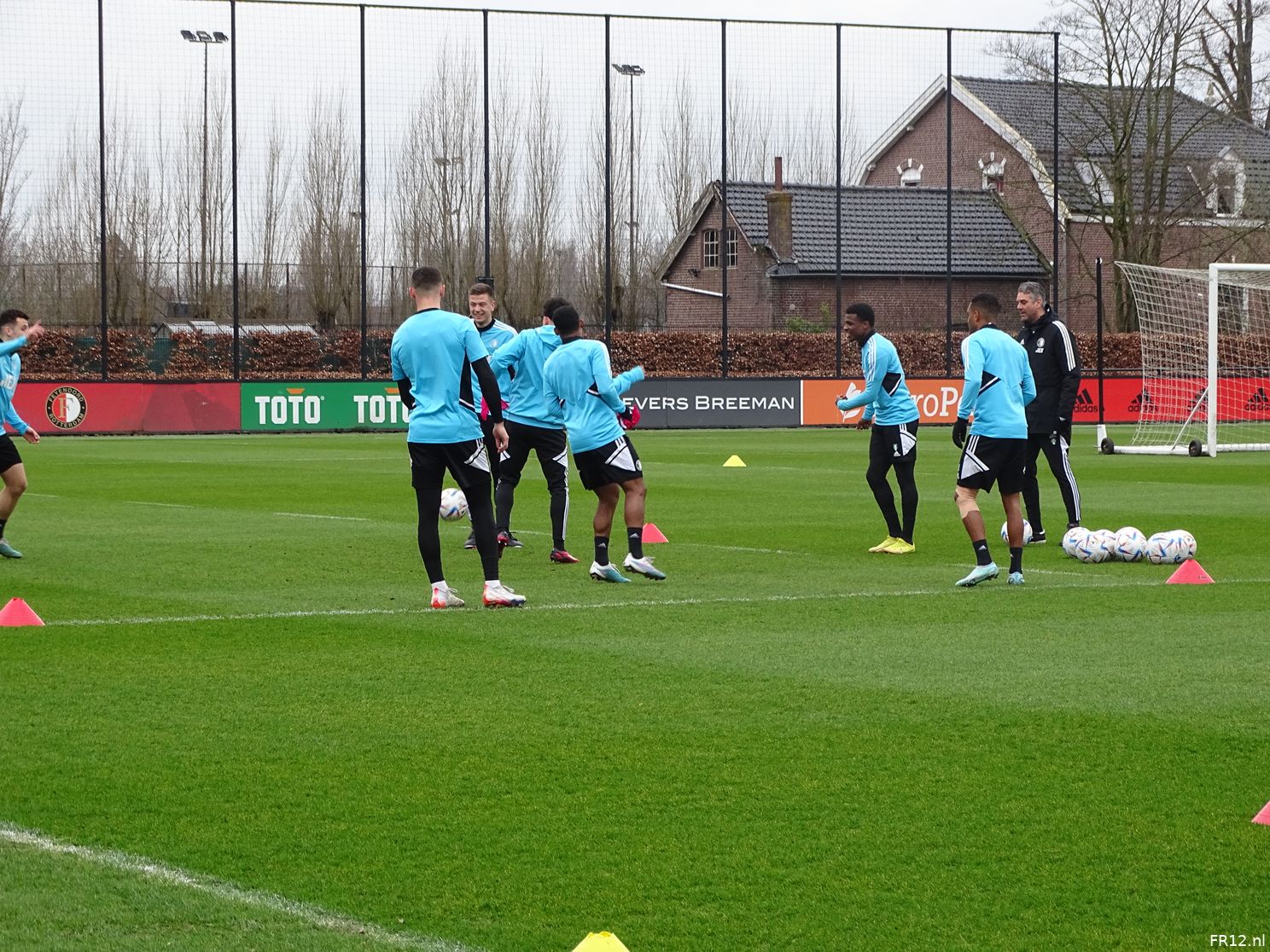 Fotoverslag openbare dinsdag training Feyenoord online