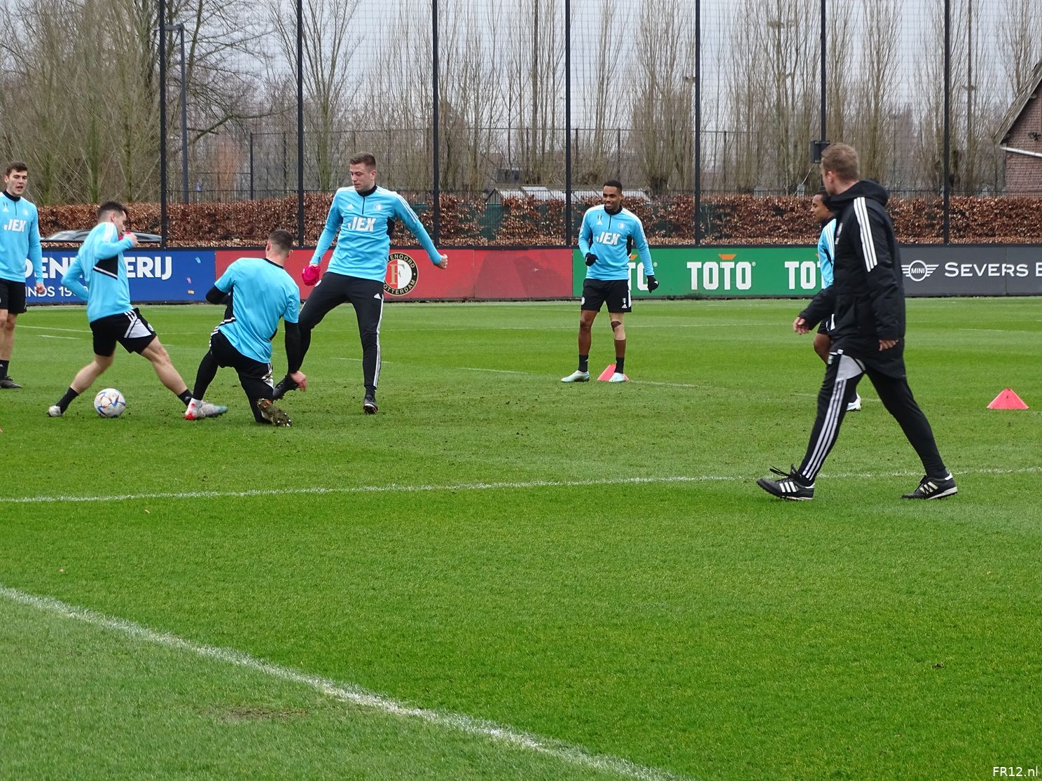 Fotoverslag openbare dinsdag training Feyenoord online