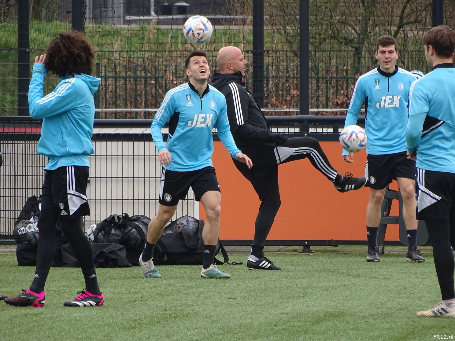 Fotoverslag openbare dinsdag training Feyenoord online
