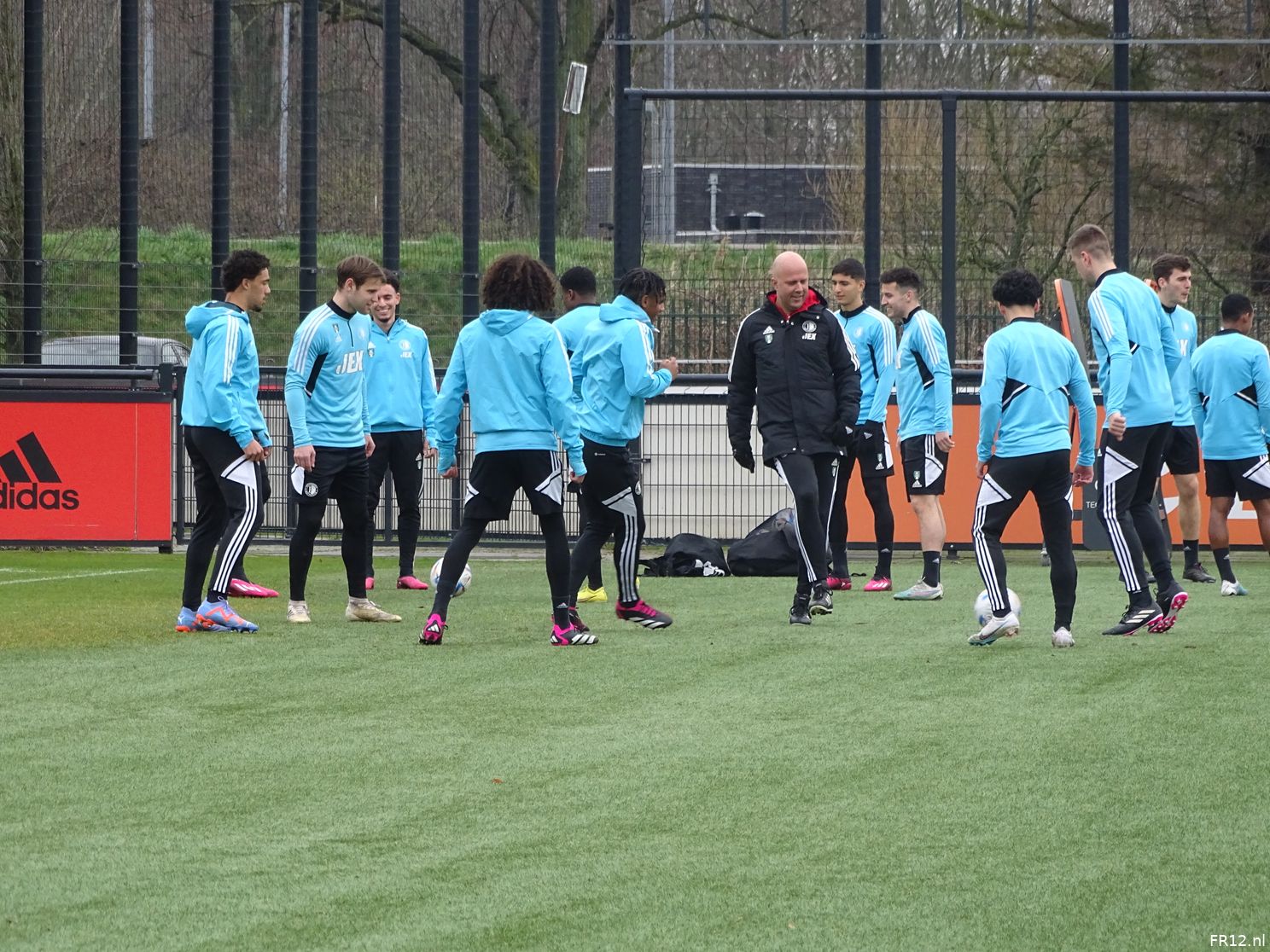 Fotoverslag openbare dinsdag training Feyenoord online