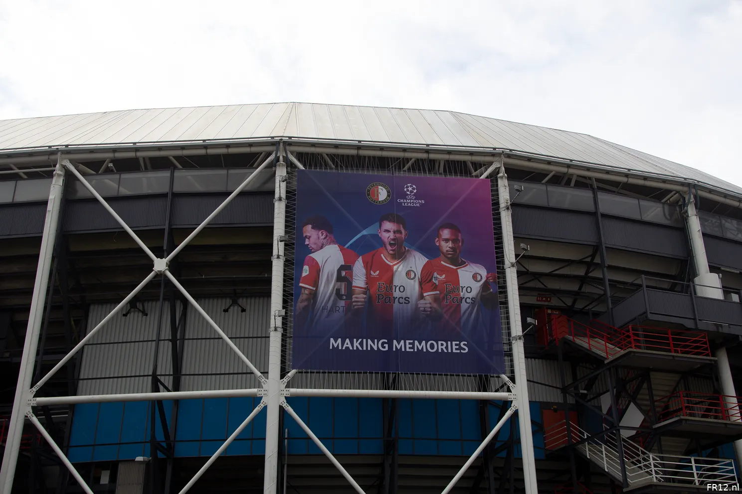 De Kuip is klaar voor Champions League-voetbal