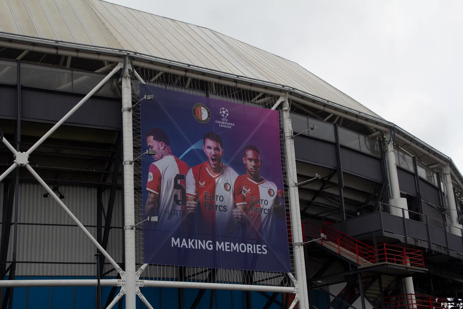 De Kuip is klaar voor Champions League-voetbal