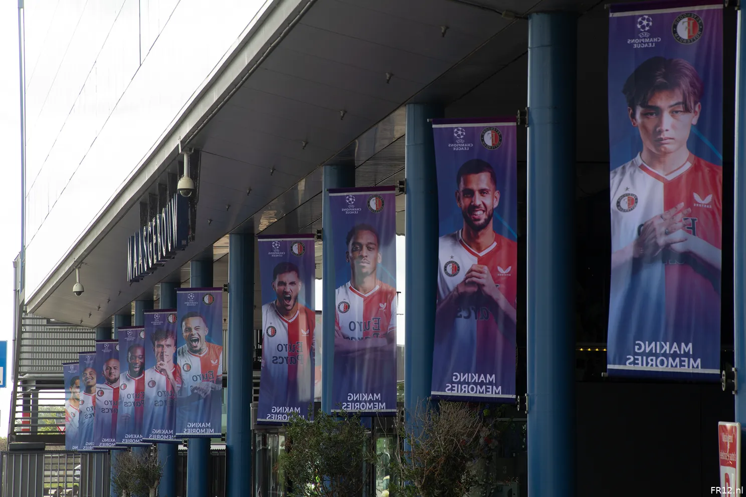 De Kuip is klaar voor Champions League-voetbal