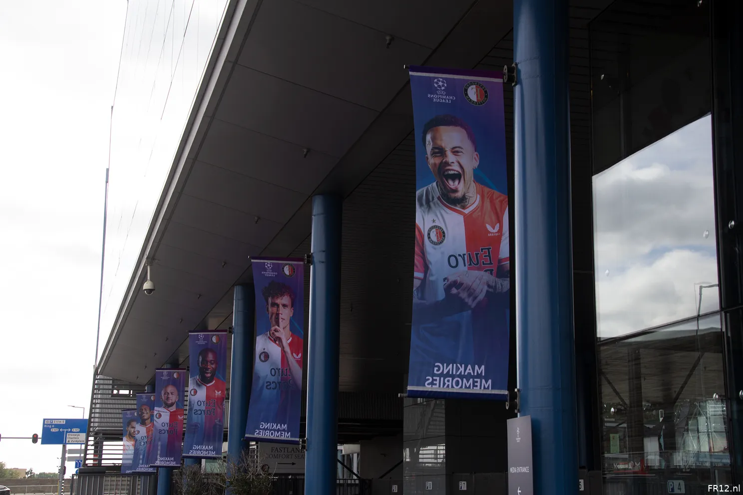 De Kuip is klaar voor Champions League-voetbal