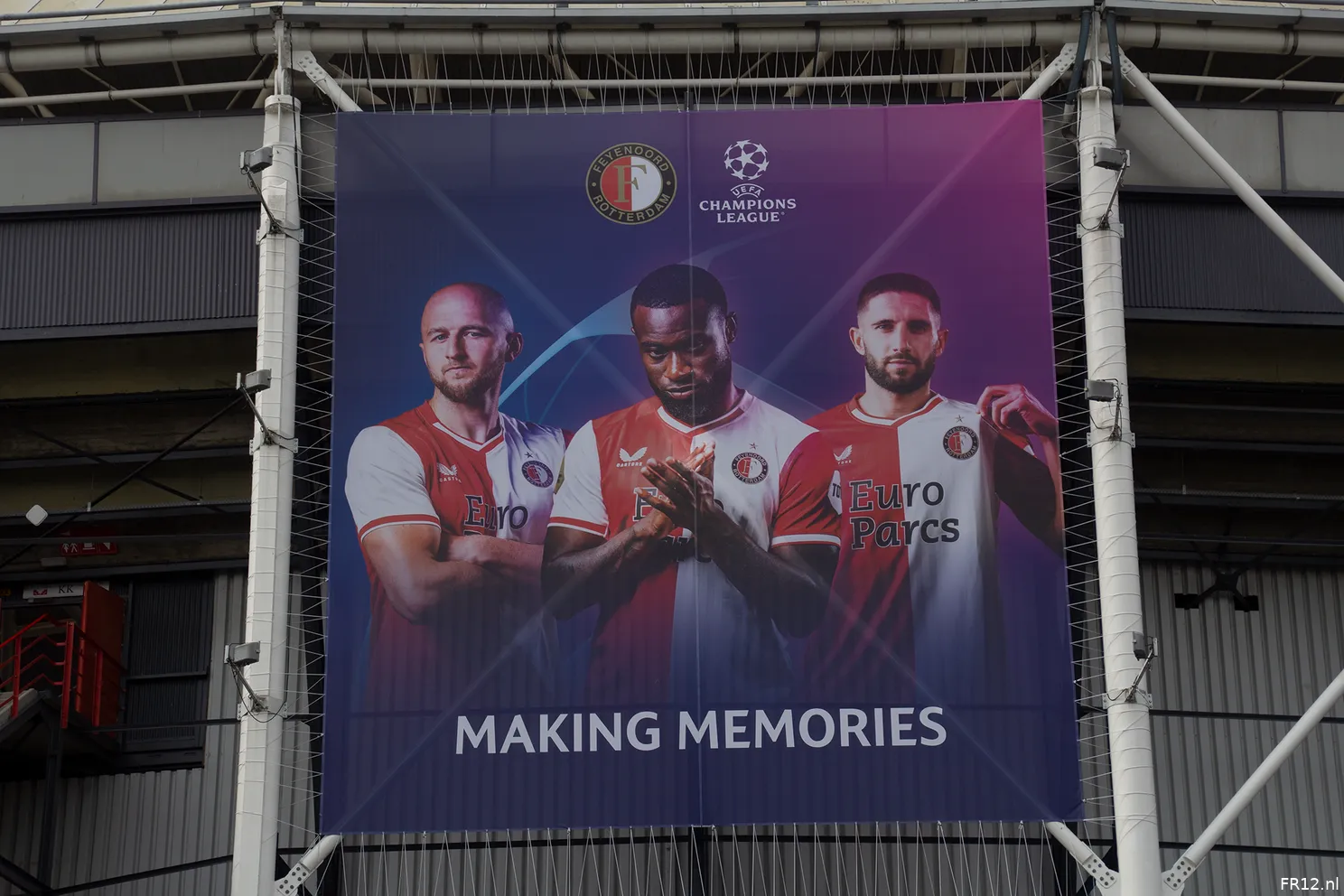 De Kuip is klaar voor Champions League-voetbal