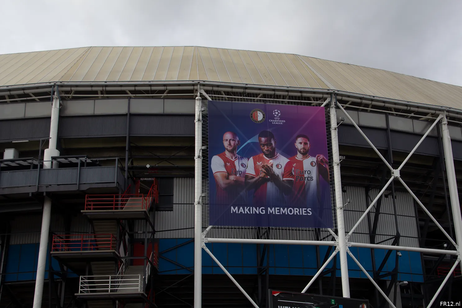 De Kuip is klaar voor Champions League-voetbal