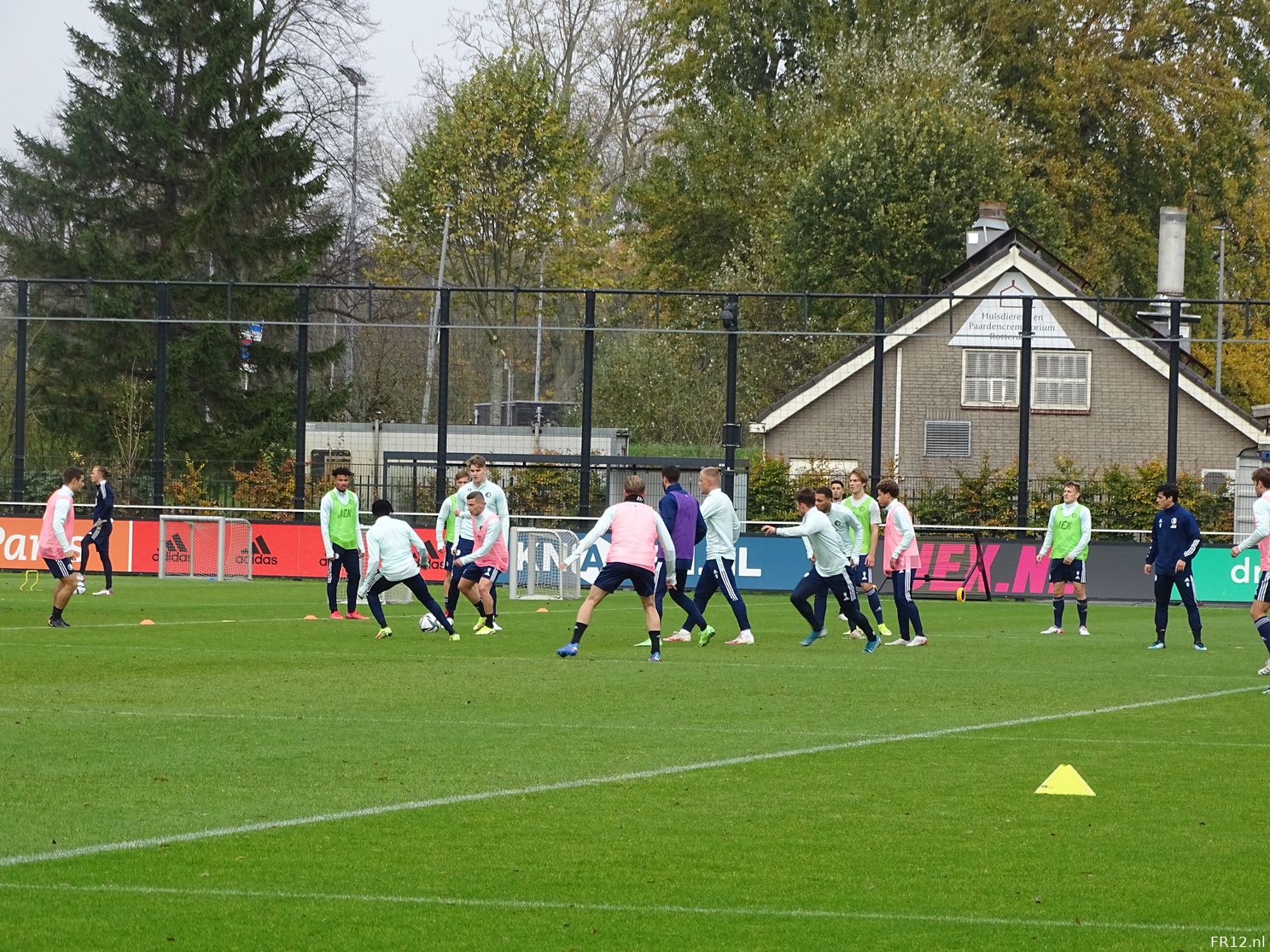 Fotoverslag openbare training op 1908