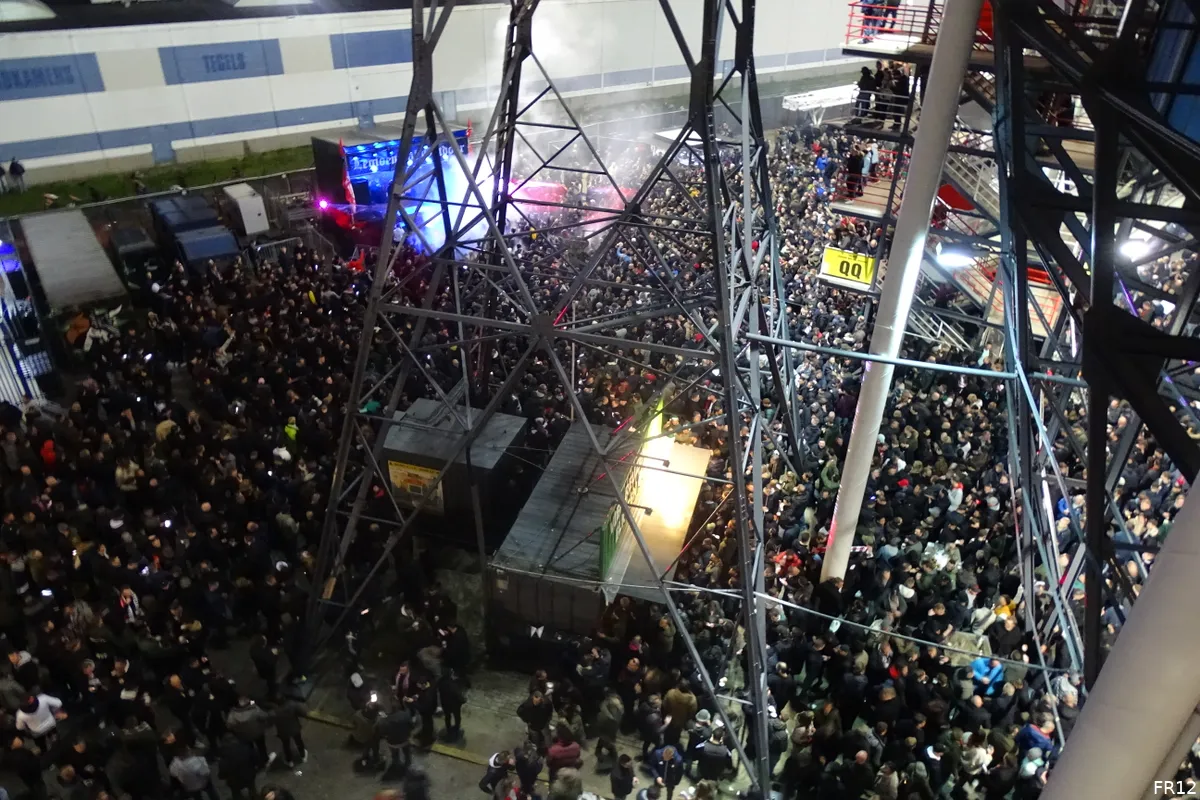 Voorprogramma met optredens bij Feyenoord - Slavia Praag