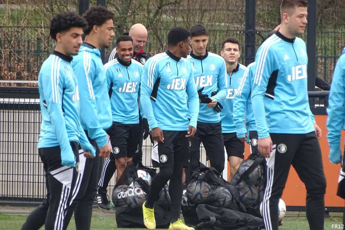 Fotoverslag openbare dinsdag training Feyenoord online