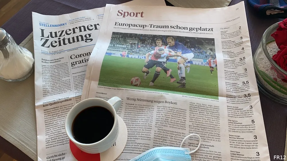Fotoverslag FC Luzern - Feyenoord online