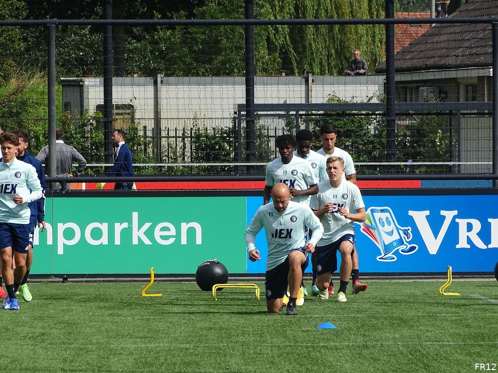 Fotoverslag Feyenoord traint op 1908 online