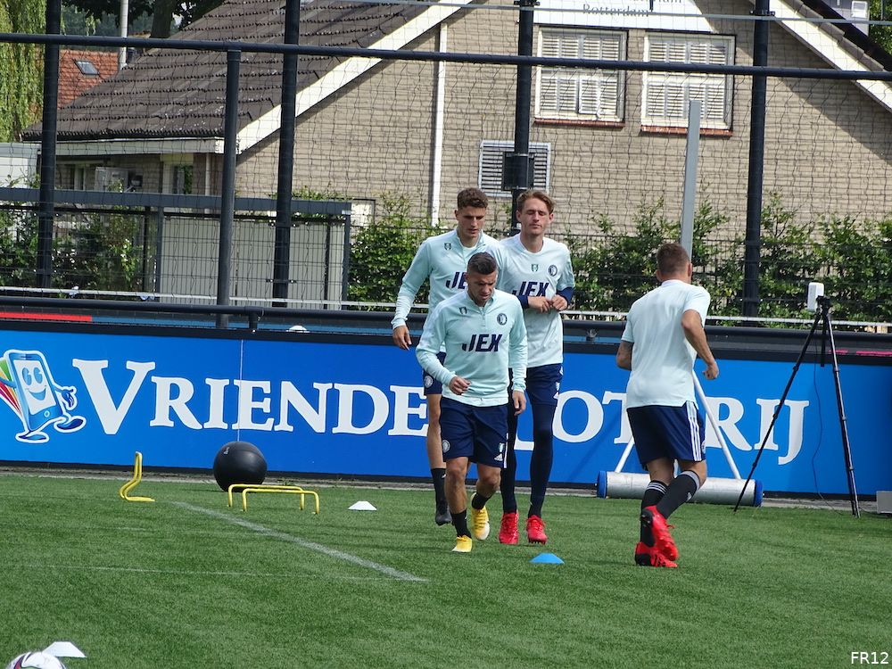 Fotoverslag Feyenoord traint op 1908 online