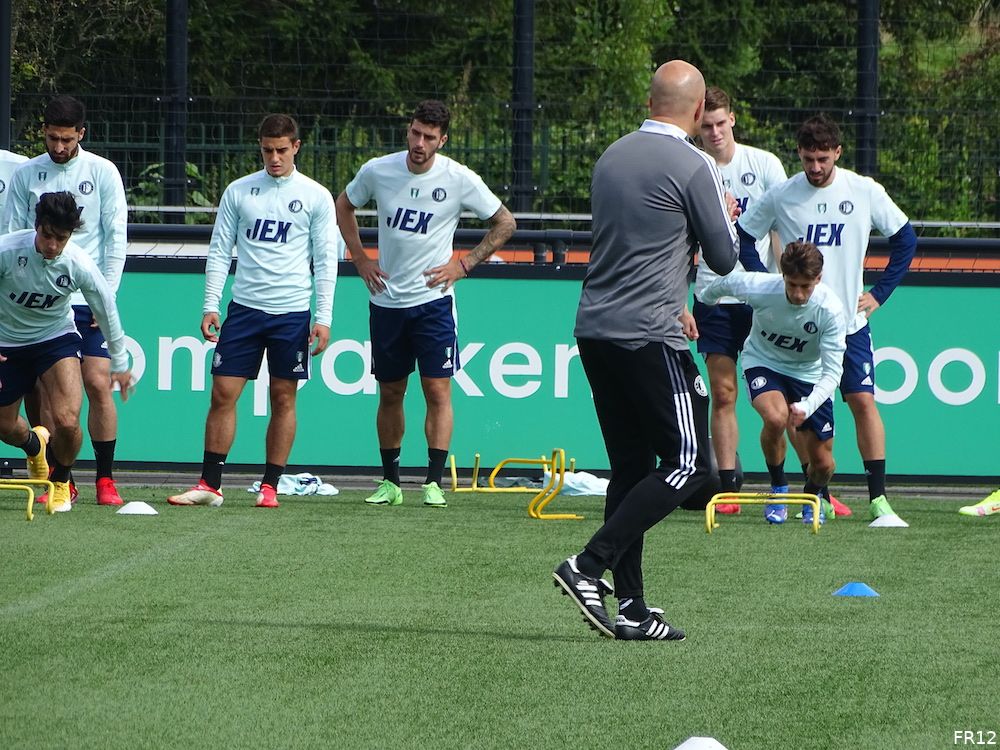 Fotoverslag Feyenoord traint op 1908 online