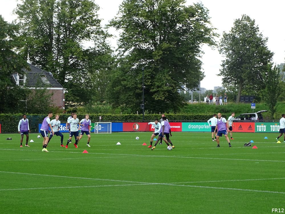 Fotoverslag Feyenoord traint op 1908 online