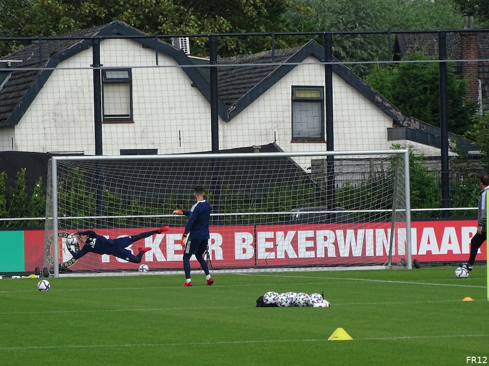 Fotoverslag Feyenoord traint op 1908 online