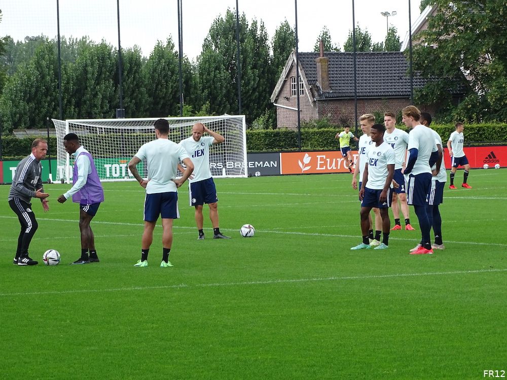 Fotoverslag Feyenoord traint op 1908 online