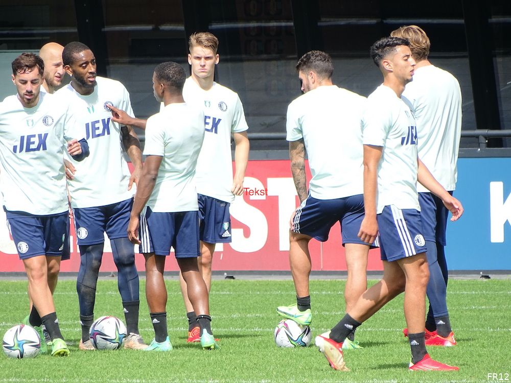 Fotoverslag Feyenoord traint op 1908 online