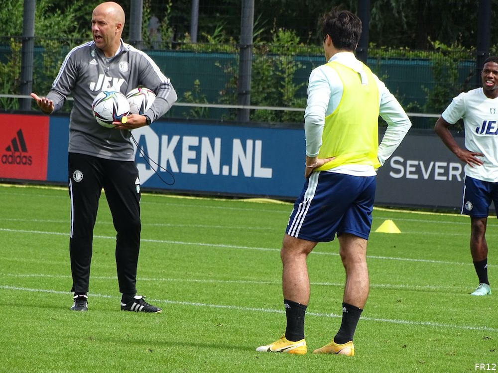 Fotoverslag Feyenoord traint op 1908 online