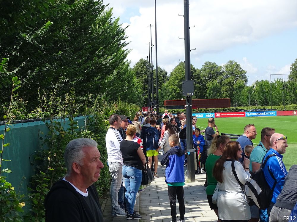 Fotoverslag Feyenoord traint op 1908 online