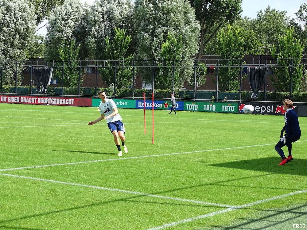 Fotoverslag Feyenoord traint op 1908 online