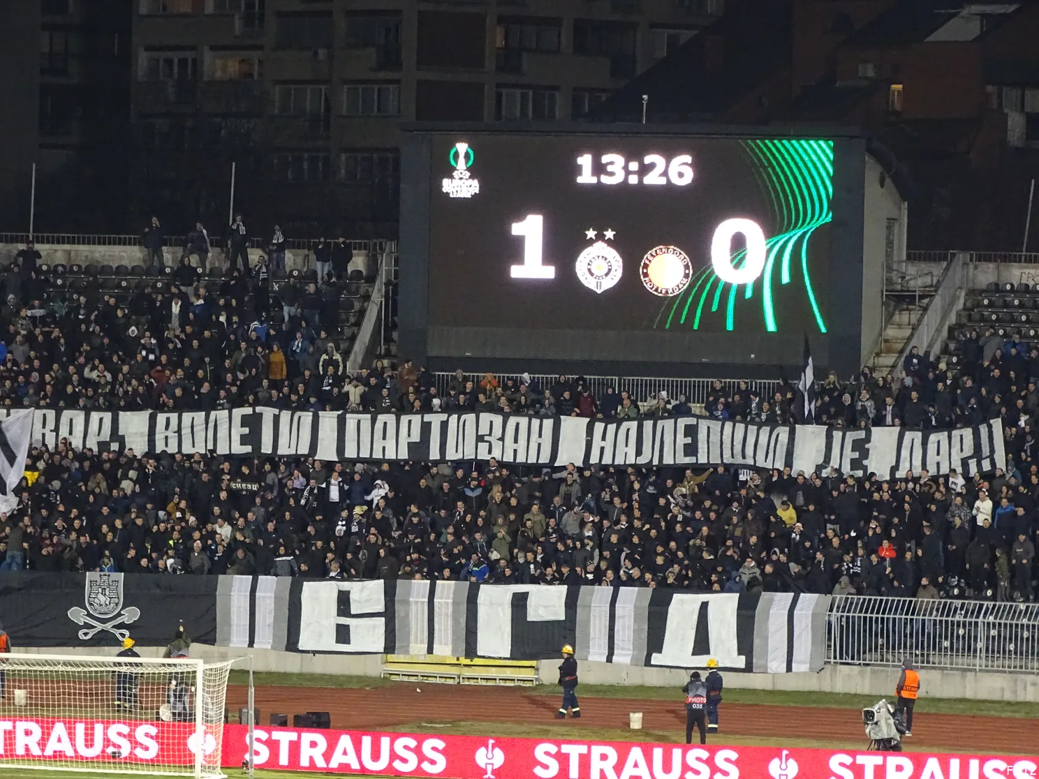 Fotoverslag FK Partizan - Feyenoord online