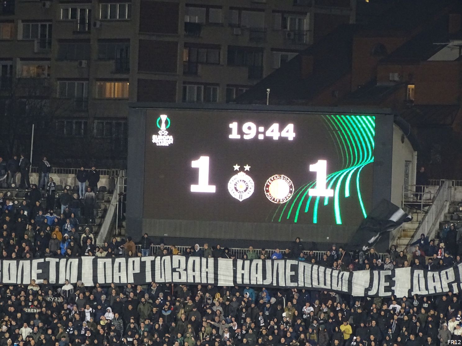 Fotoverslag FK Partizan - Feyenoord online
