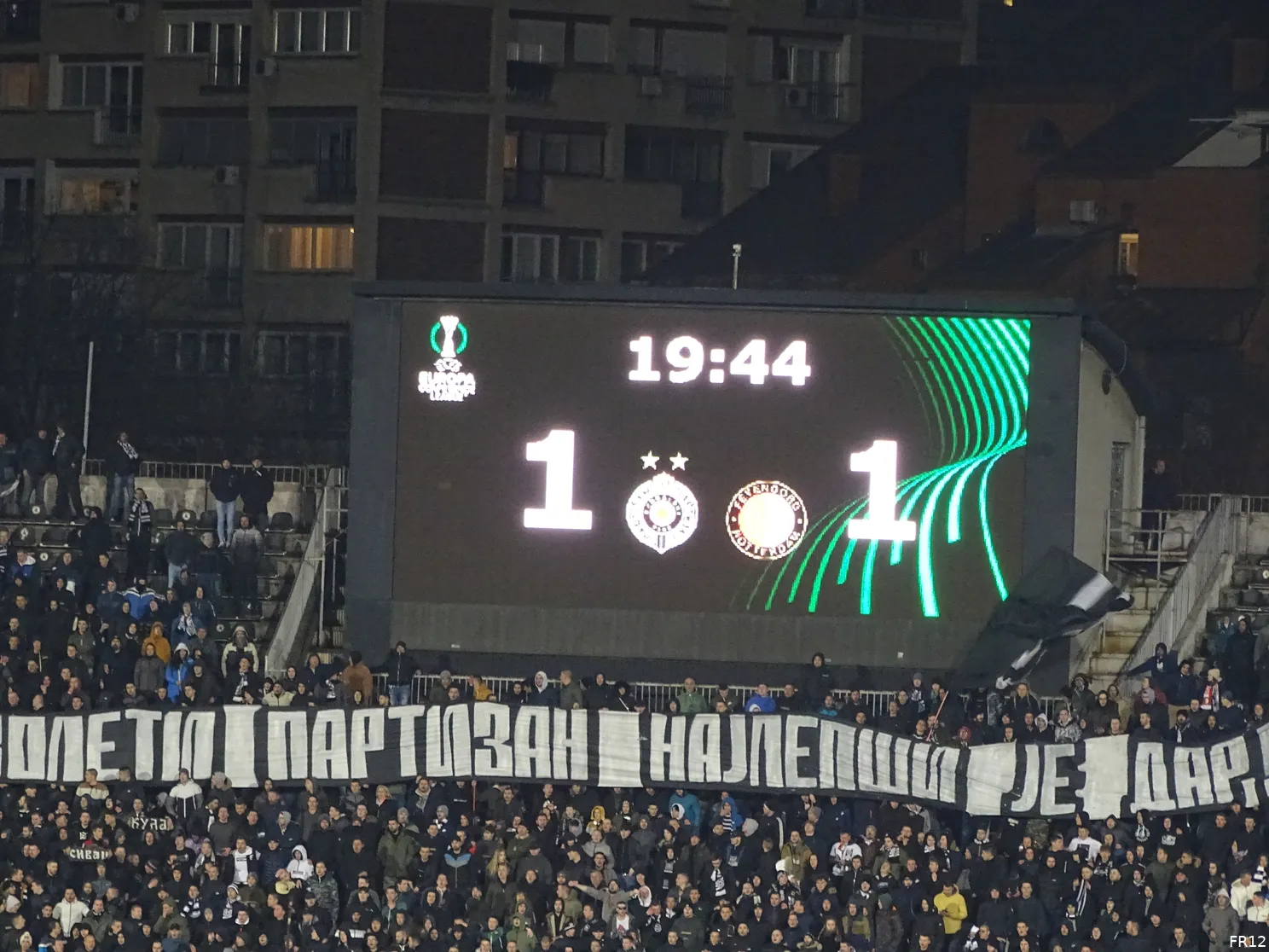 Fotoverslag FK Partizan - Feyenoord online