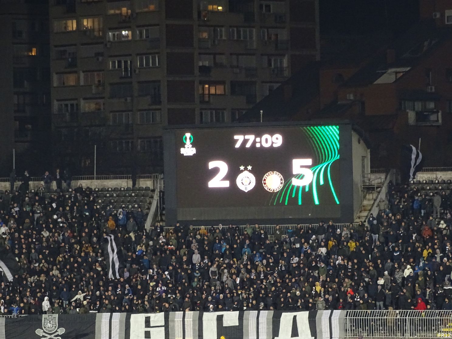 Fotoverslag FK Partizan - Feyenoord online